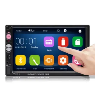 BF.Pantalla multimedia MP5 de 2 Din para coche.