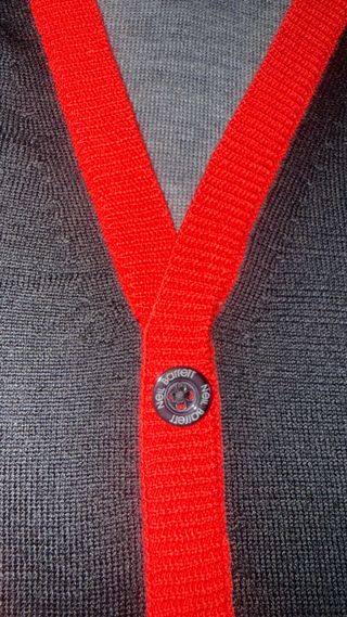 Cardigan Neil Barrett lana vergine uomo