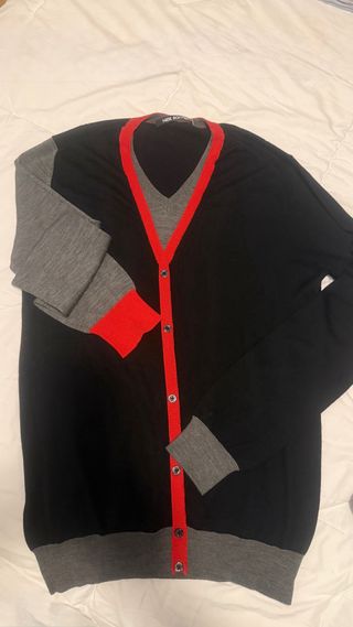 Cardigan Neil Barrett lana vergine uomo