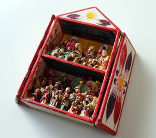 Belén Retablo Peruano Popular
