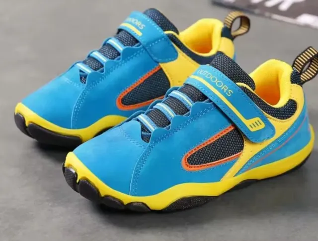 Zapatillas deportivas cuero niños OUTDOORS  34-35