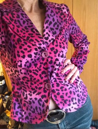Chaqueta Leopardo Sexy Talla S