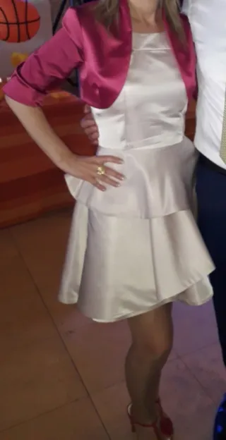 Conjunto Vestido y Torera Fiesta