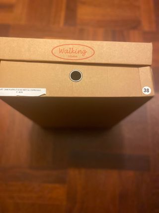 Stivali in pelle marrone donna