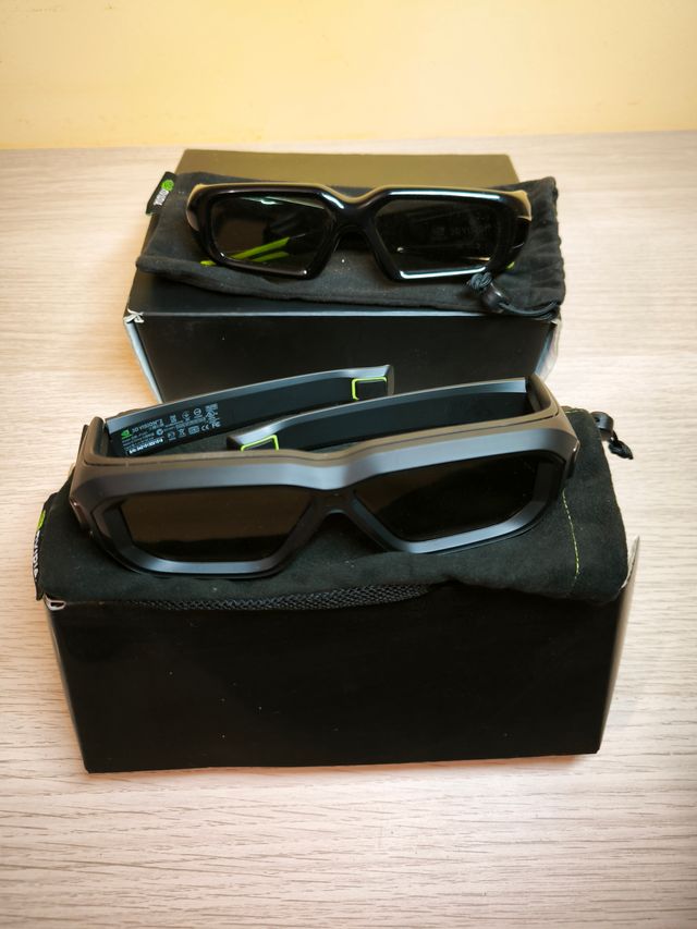 Pack Gafas Nvidia 3D Vision 1 y 2