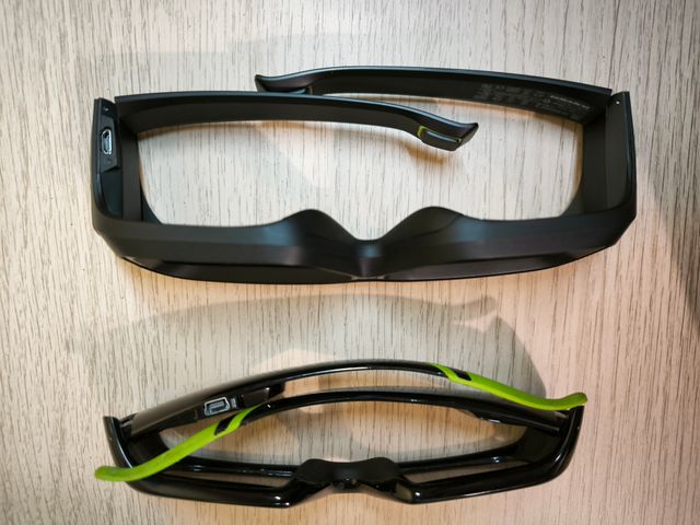 Pack Gafas Nvidia 3D Vision 1 y 2