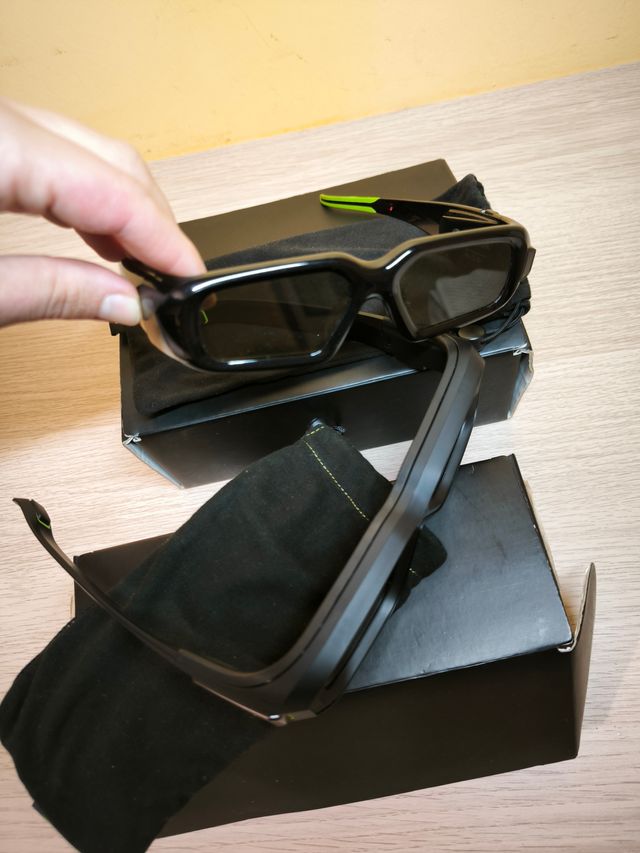 Pack Gafas Nvidia 3D Vision 1 y 2
