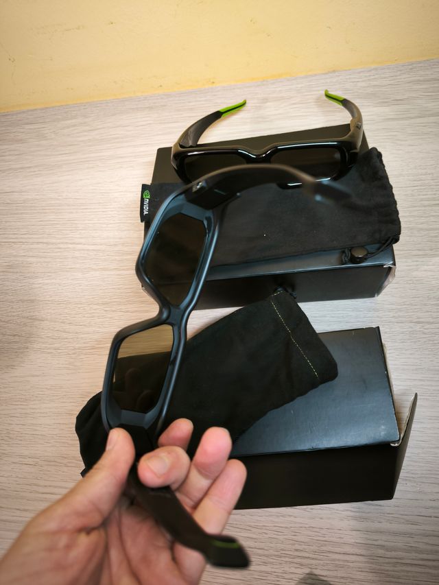 Pack Gafas Nvidia 3D Vision 1 y 2