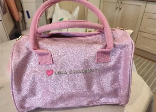 Bolso Lola Casademunt Rosa Brillante