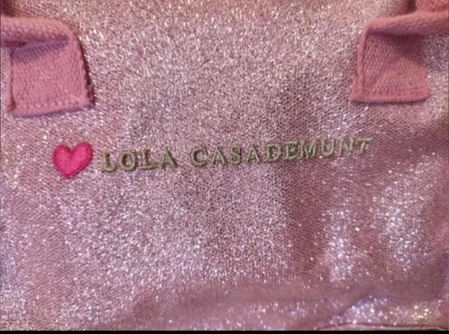 Bolso Lola Casademunt Rosa Brillante