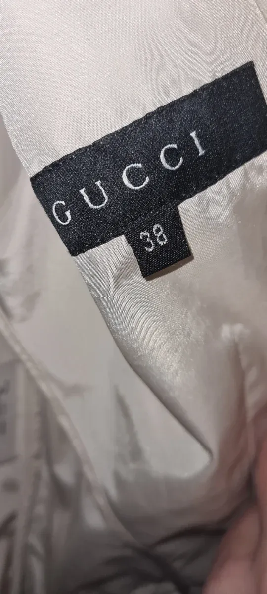 Chaqueta Gucci Beige Mujer