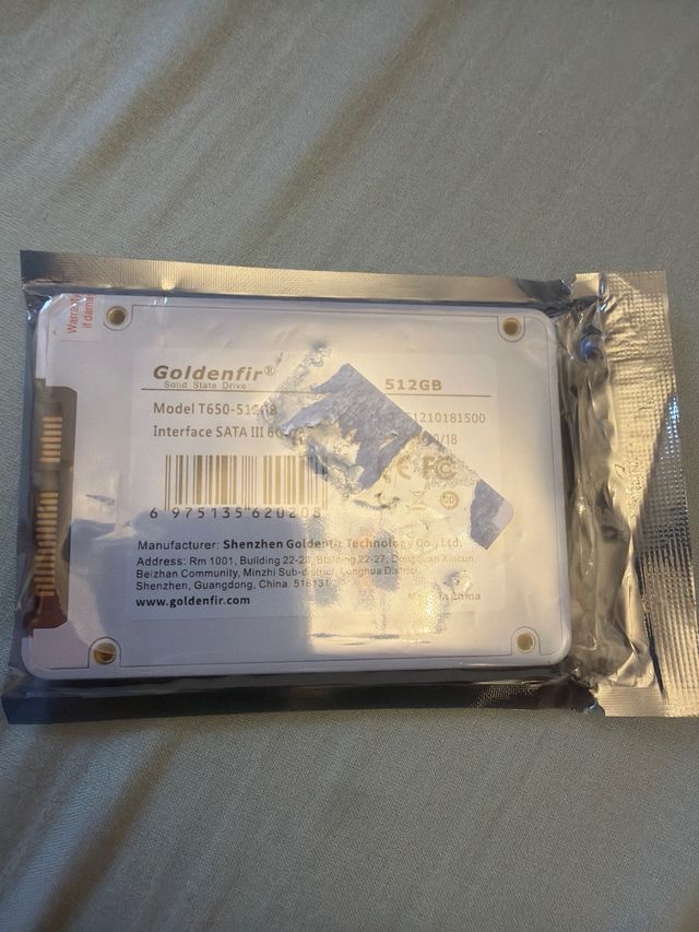 disco duro SSD Goldenfir 512GB 2.5 SATA