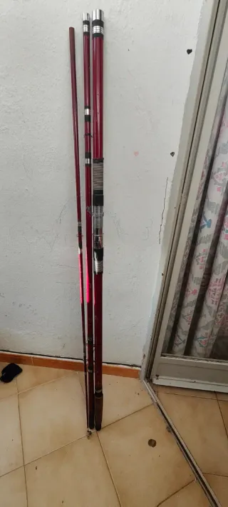 Caña de pescar telescópica
