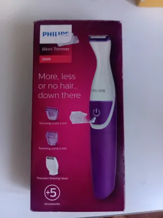Philips Bikini Trimmer 2000 Morado/Blanco