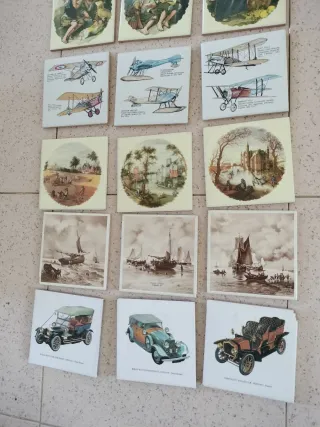 Lote 24 Azulejos Antiguos Decorativos