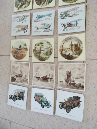 Lote 24 Azulejos Antiguos Decorativos