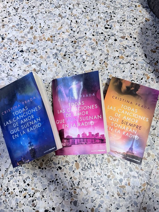 3 Libros Cristina Prada: Canciones de Amor