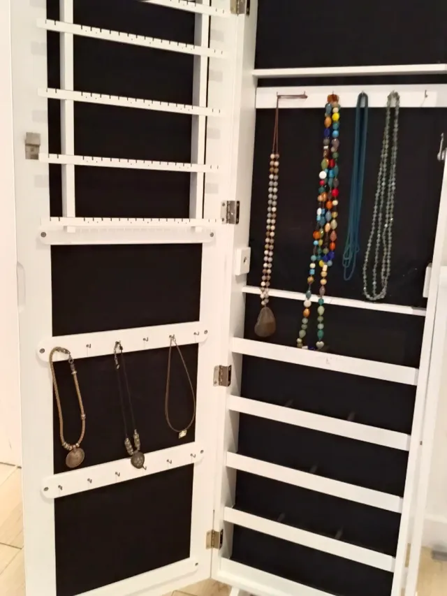 Armario Joyero Blanco