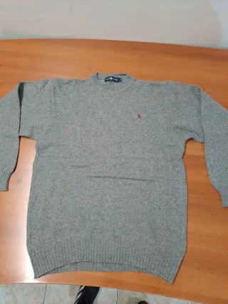 Jersey Ralph Lauren Lana Gris Talla M