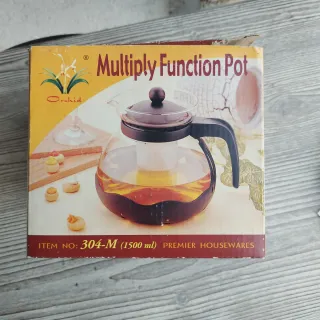 Brocca per Tè con Infusore Arancione