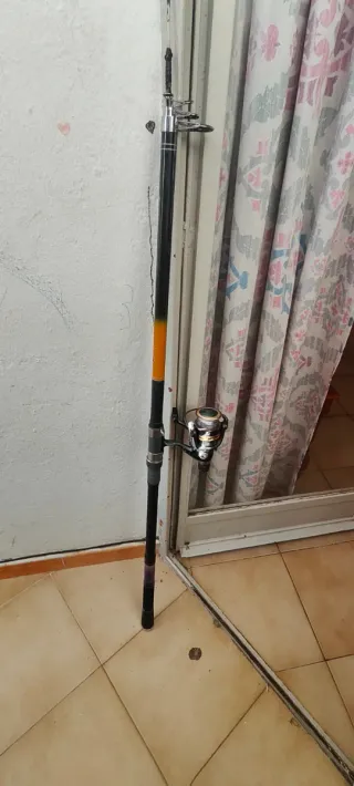 Caña de pescar con carrete 4000