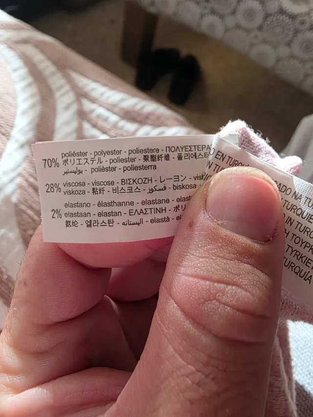 Jersey niña rosa volantes