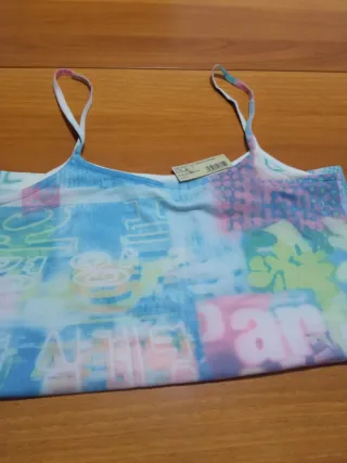 Camiseta interior licra estampada