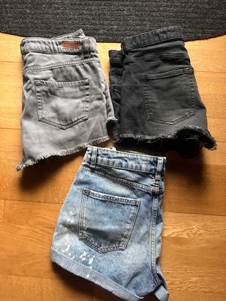 Lote 3 shorts vaqueros Talla 38