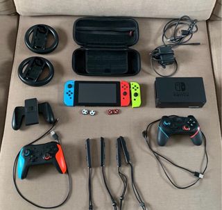 Nintendo Switch + Accesorios + Juegos
