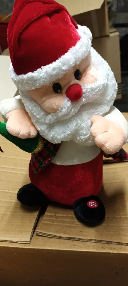 Babbo Natale Musicale 35cm