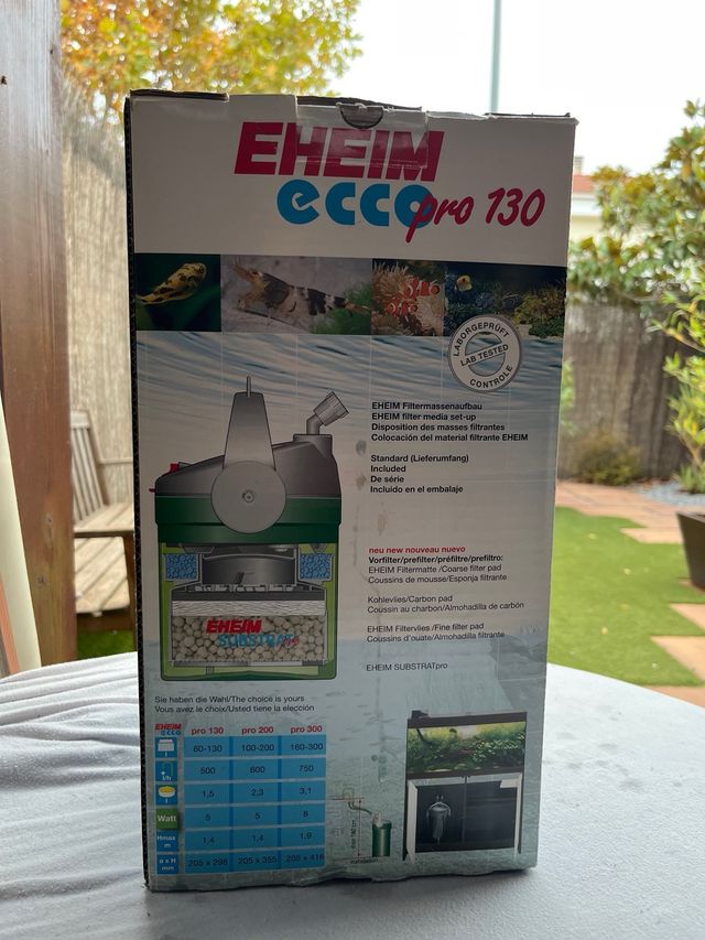 Filtro Eheim Ecco Pro 130 Exterior Acuario