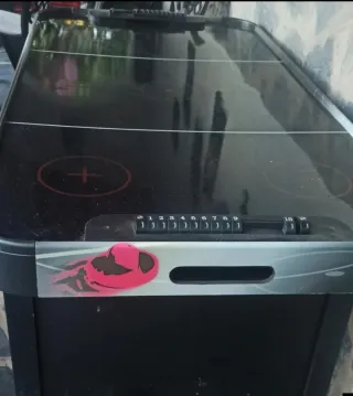 Mesa de Air Hockey Negra