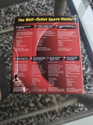 Calefactor Handy Heater 400W