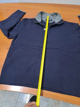 Jersey Burberry Lana Azul Talla L