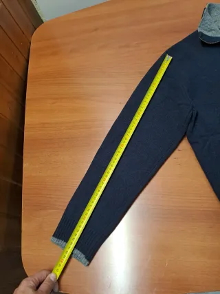 Jersey Burberry Lana Azul Talla L