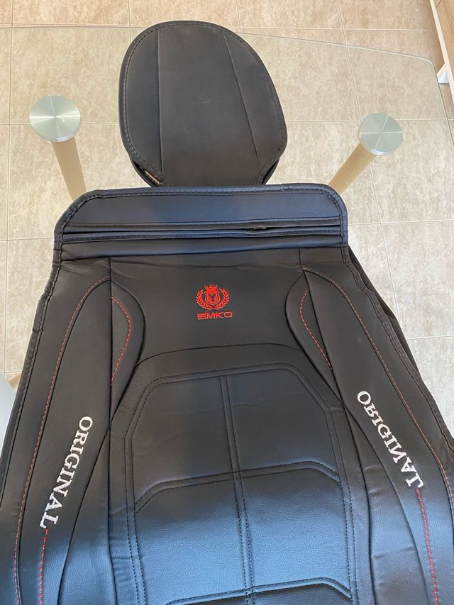 Funda Asiento Coche Conductor Negro