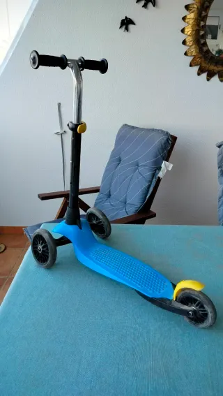 Patinete Oxelo B1 Azul 3 Ruedas