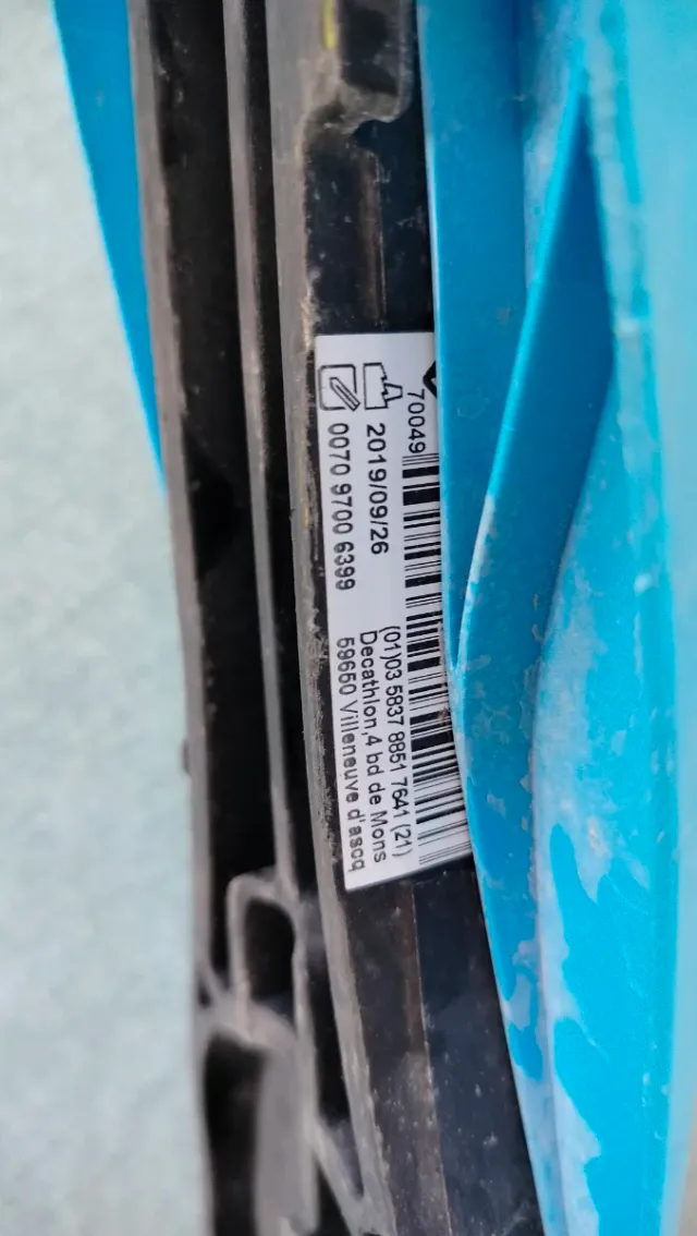 Patinete Oxelo B1 Azul 3 Ruedas