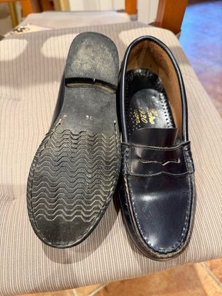 Zapatos Castellano 1920 niño comunión negros