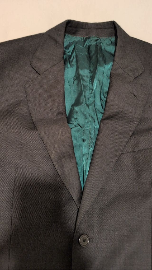 Chaqueta CH Carolina Herrera Talla 40 Forro Verde