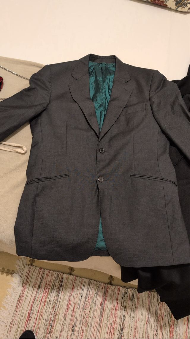 Chaqueta CH Carolina Herrera Talla 40 Forro Verde