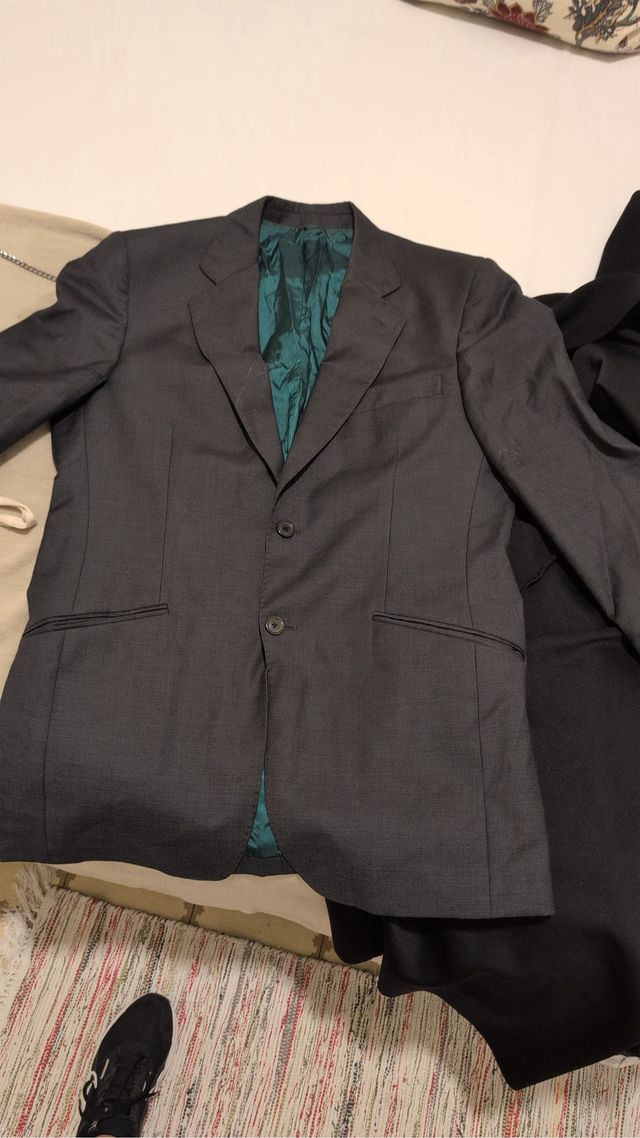 Chaqueta CH Carolina Herrera Talla 40 Forro Verde