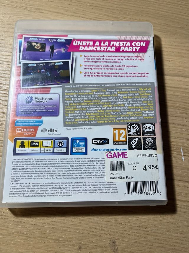 DanceStar Party PS3