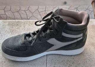 Diadora Sneakers Alta Grigio/Verde
