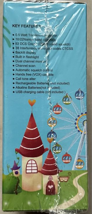 Coppia Walkie Talkie Retevis RT638 Bambini