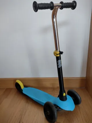 Patinete 3 ruedas azul