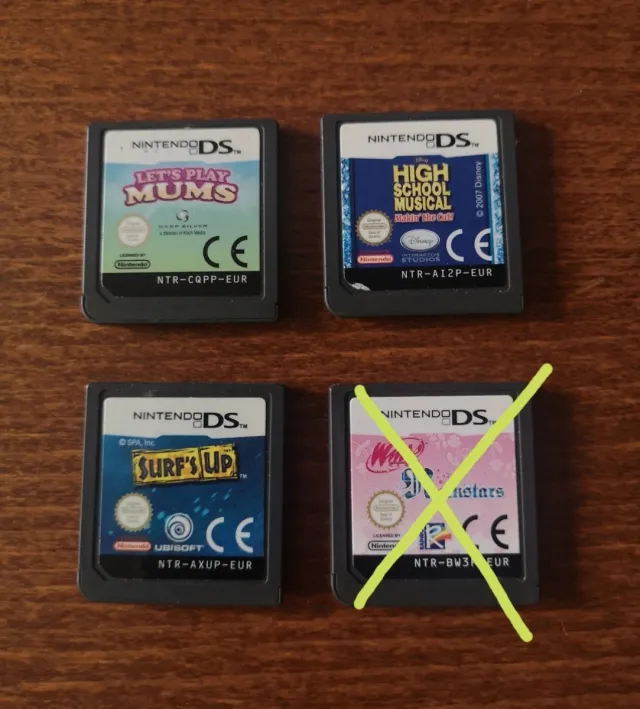 Lote 3 Juegos Nintendo DS