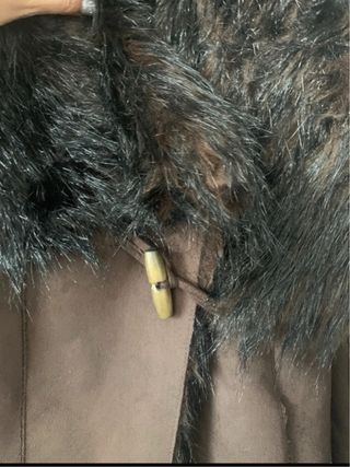 Cappotto Zara Ecomontone Marrone Tg S