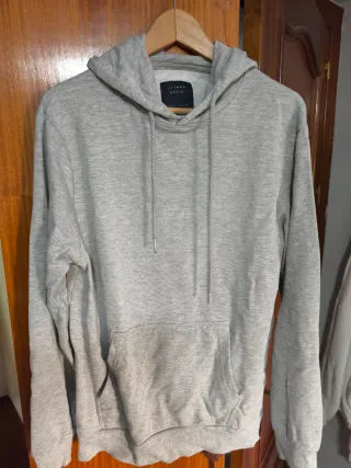 Sudadera con capucha LEFTIES gris hombre