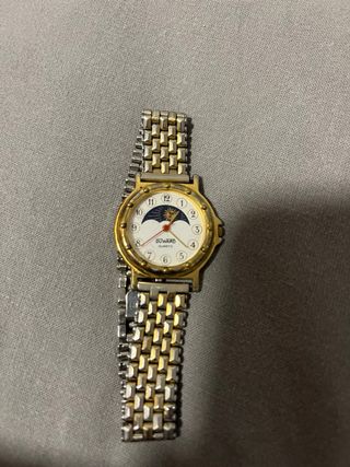 Reloj Duward Esfera Blanca y Luna